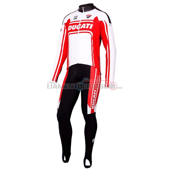 Abbigliamento Ducati 2016 Manica Lunga E Calza Abbigliamento Con Bretelle bianco e rosso - Clicca l'immagine per chiudere